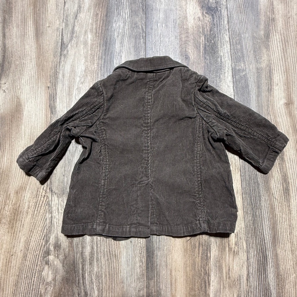 Kenneth Cole Reaction Blazer Brown Corduroy Preppy Dark Academia - Picture 2 of 3